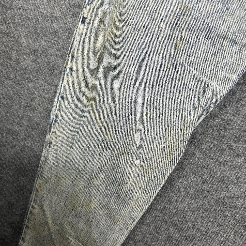 Levi's 550 Jeans Men's Blue Denim Straight Pockets Classic Zip Fly - 35X33 - Picture 11 of 14